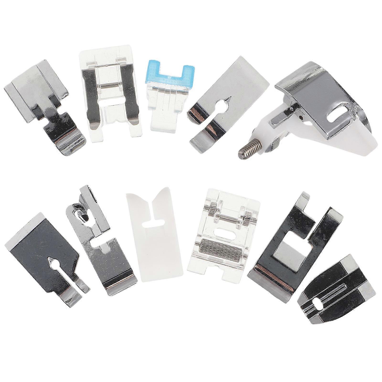 Multi-Function Sewing Feet Set Portable Stitching Presser Foot For Home Users 4x3cm Size 11Pcs