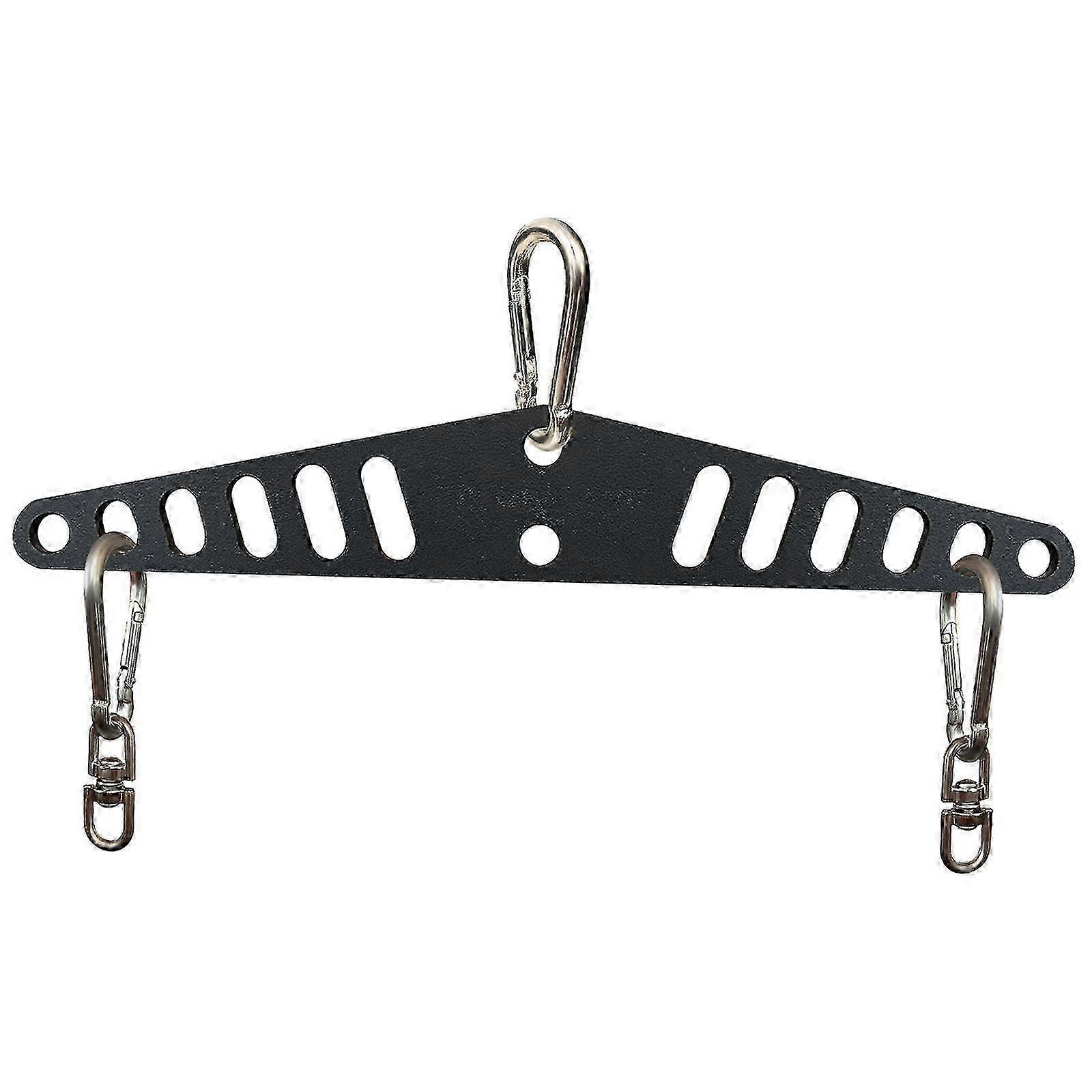 Multi-grip pull-down bar for cable machine adapter plate tensioner for squat rack home gym