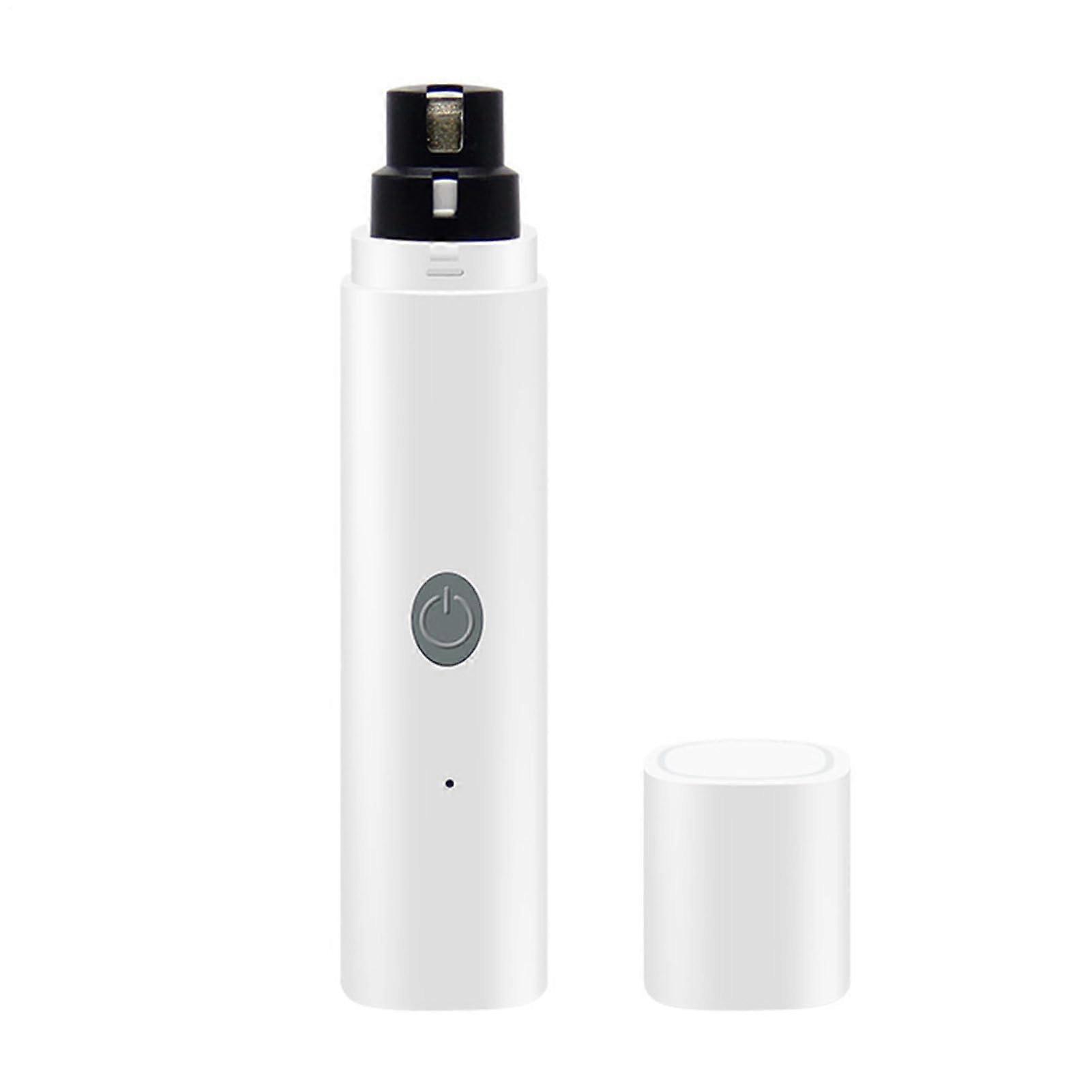 Rechargeable Pet Nail Grinder, Powerful enough to handle tough nails. With 3 attachments, suitable for both small and large pets, it's all you need.