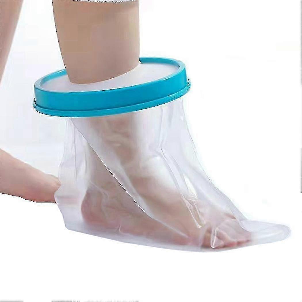 Yetişkin Bacak Döküm Kapak ve Bandaj Koruyucu Bacak ve Ayak için Su Geçirmez Banyo Örtüsü