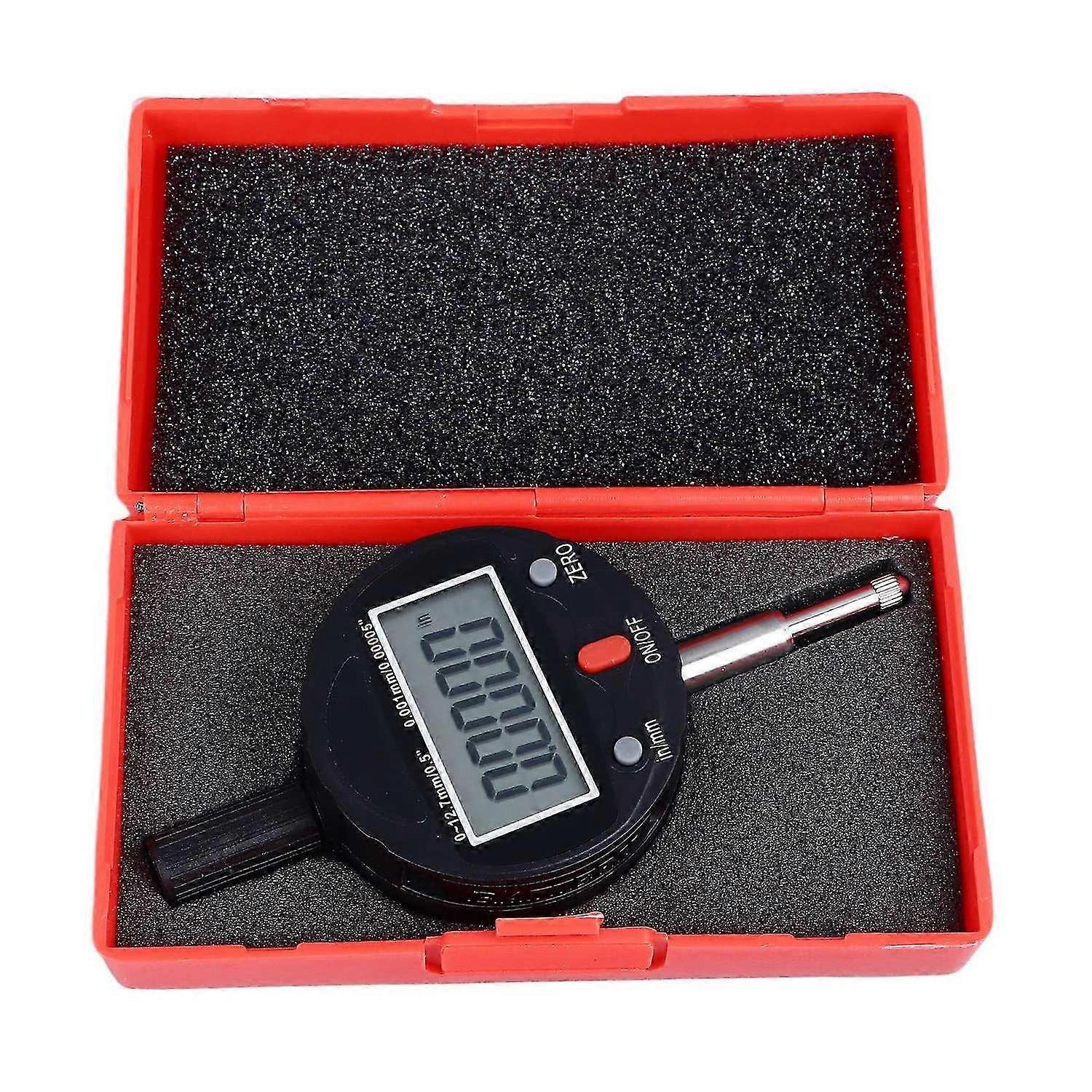 Digital Dial Indicator Probe 0.001mm 0.00005in IP54 Electronic Test Gauge Industrial High Accuracy Measurement 012.7mm