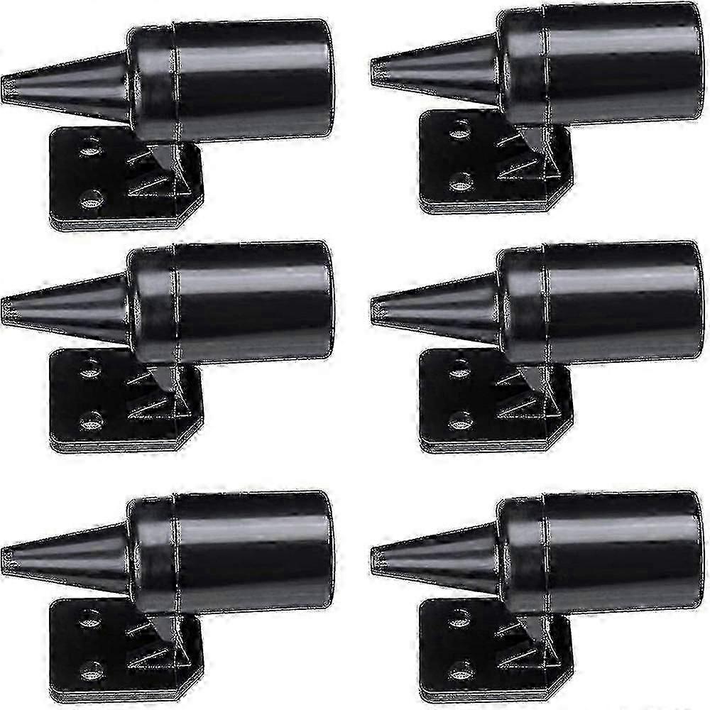6 Pack Ultra Deer Repeller Alarm, Wind-Powered Car Whistle for Wild Animal Warning