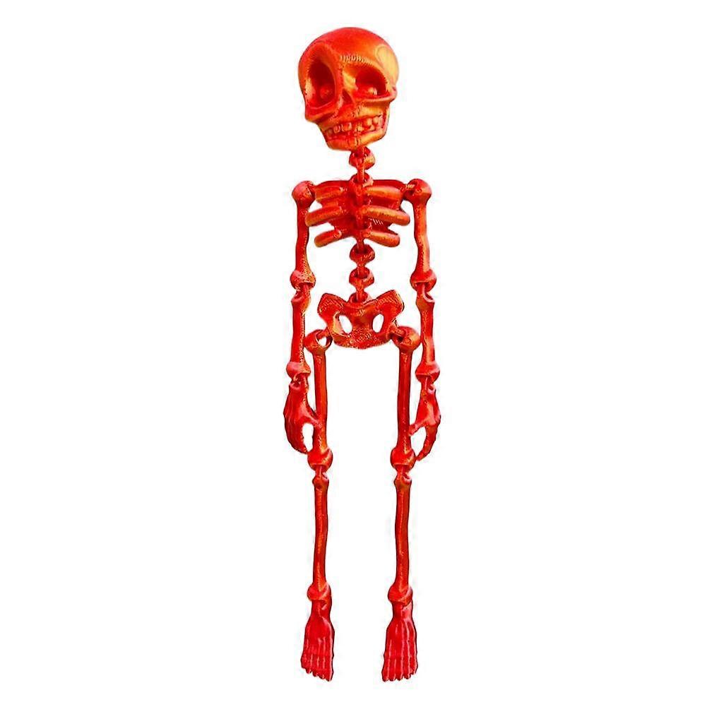 Mini Skeleton Fridge Magnet, 3D Printed Funny Goth Skeleton Fridge Magnets