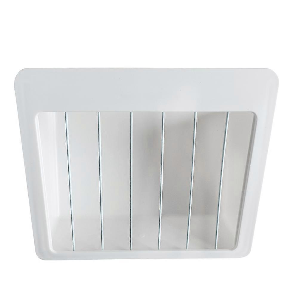 Hanging Rabbit Feeder Cage Feeding PH Material White 25X20X14CM Safe for Pets 1Set