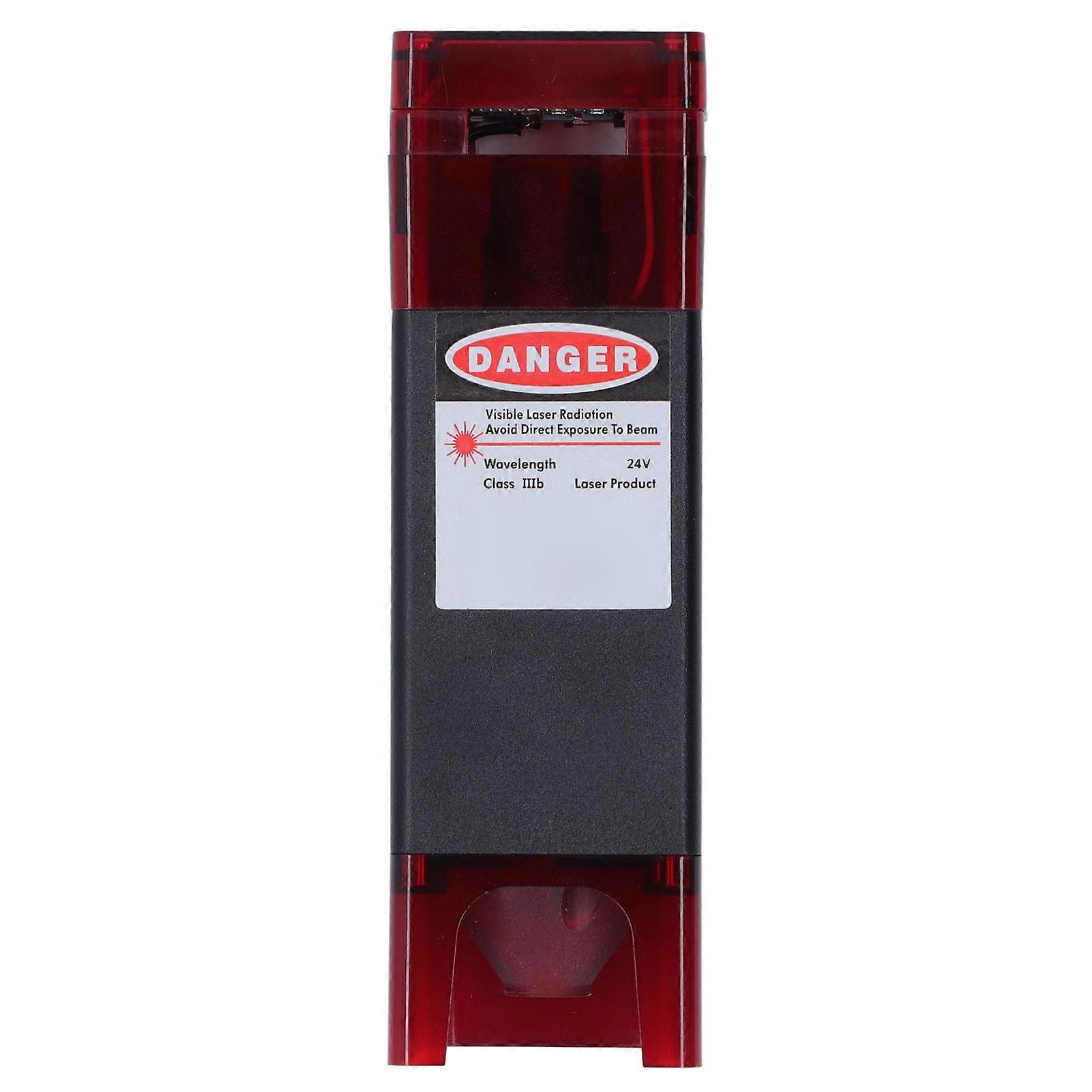 Laser Module 10W 24V 445nm Cutting Engraving Head with Protective Cover for Engraver