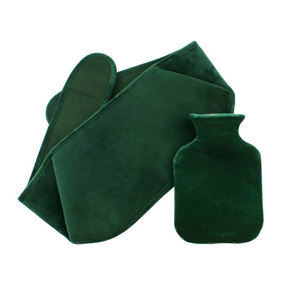 حقيبة زجاجة ماء ساخن مع غطاء خصر أفخم دافئ حزام الشتاء اليد الخصر أكثر دفئا