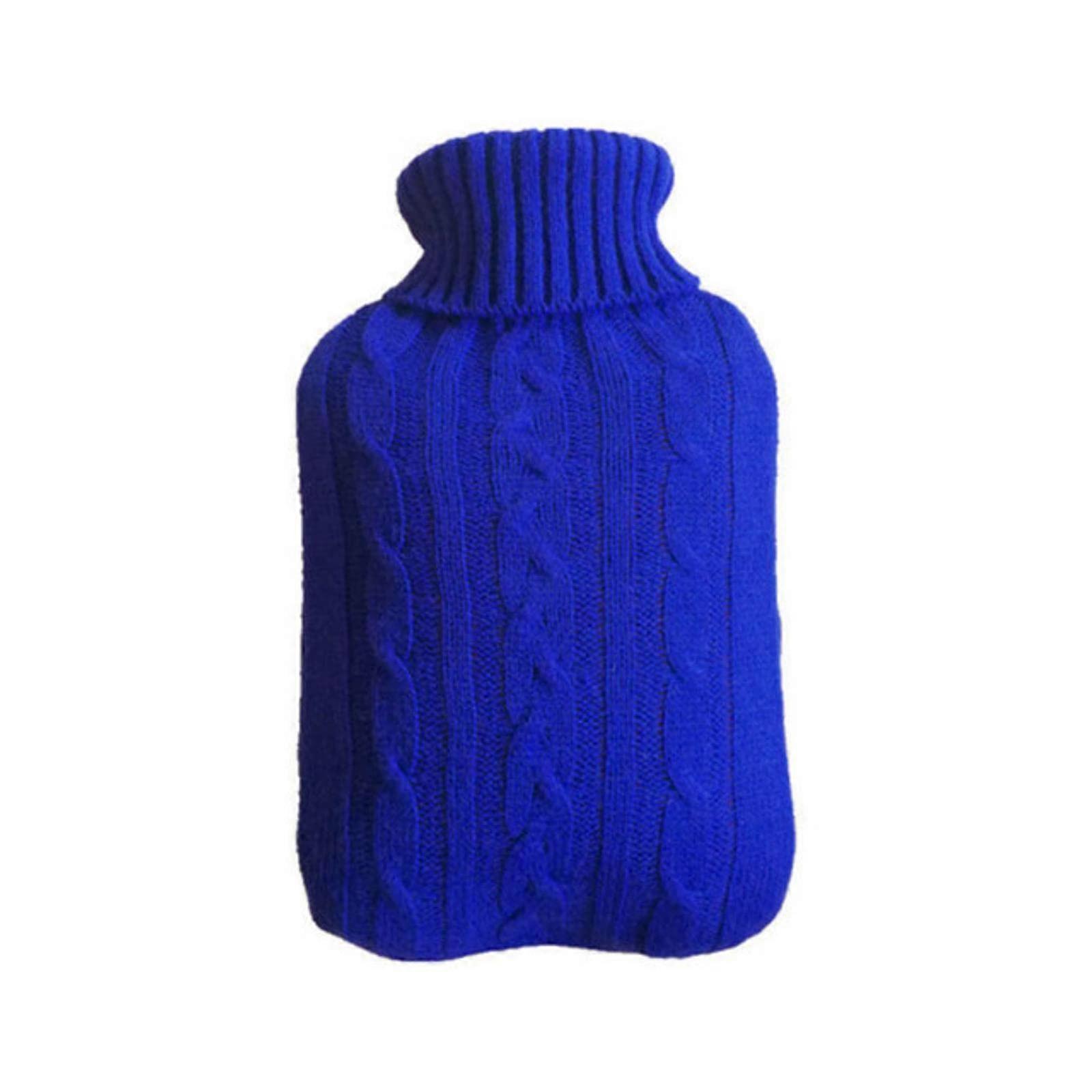 2000 ml Knitted Hot Water Bottle with Removable Winter Cover, Soft Warmth, Cold Resistant, Ideal for Comfort and Relaxation