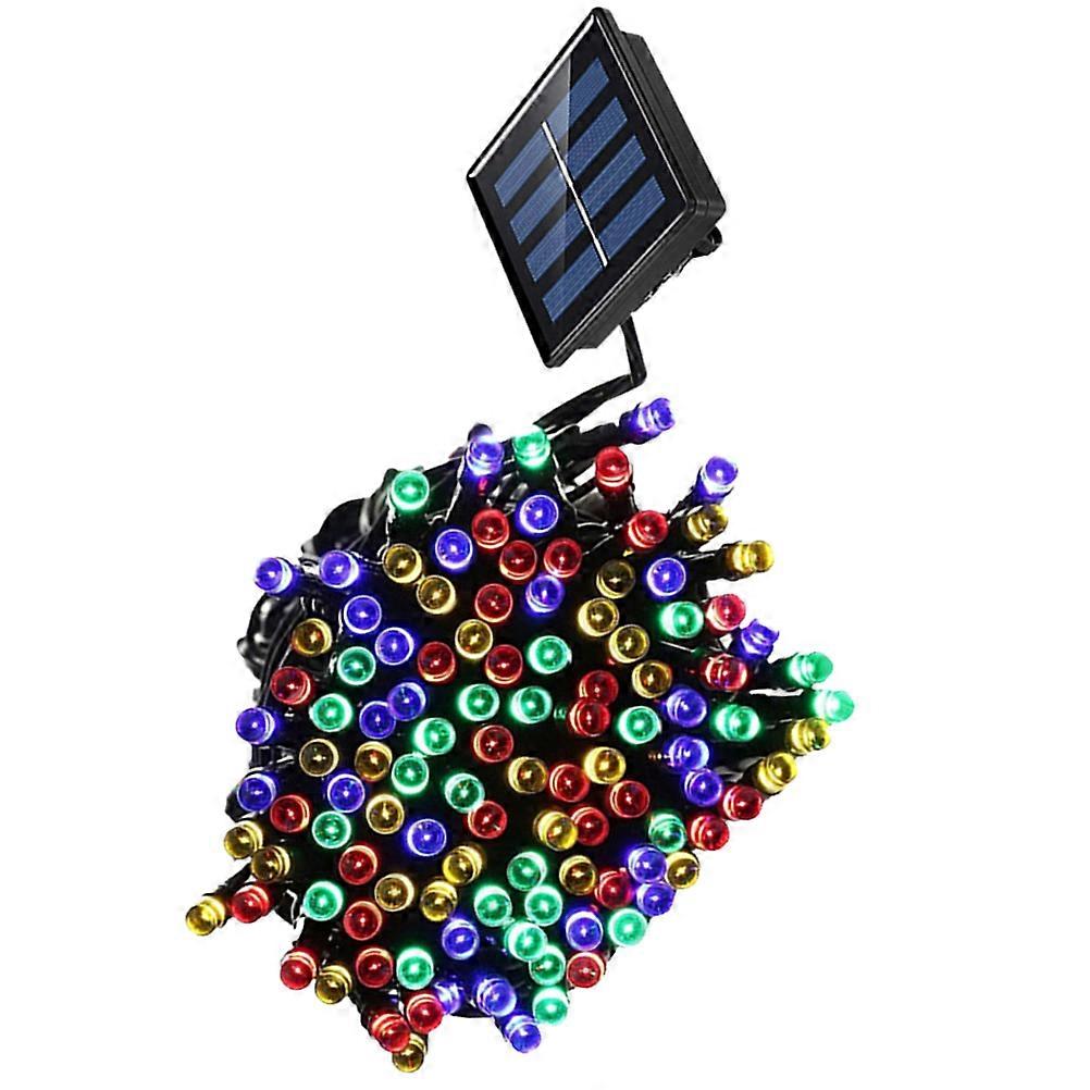 Solar LED String Light Decorative Beads for Outdoor Garden Lawn Parties Multi Colored Festive Atmosphere Lights