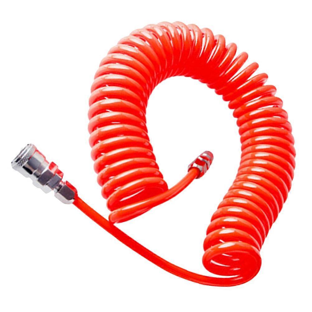 High Pressure PU Air Compressor Hose with Quick Connector – Flexible, Durable, and Easy to Store