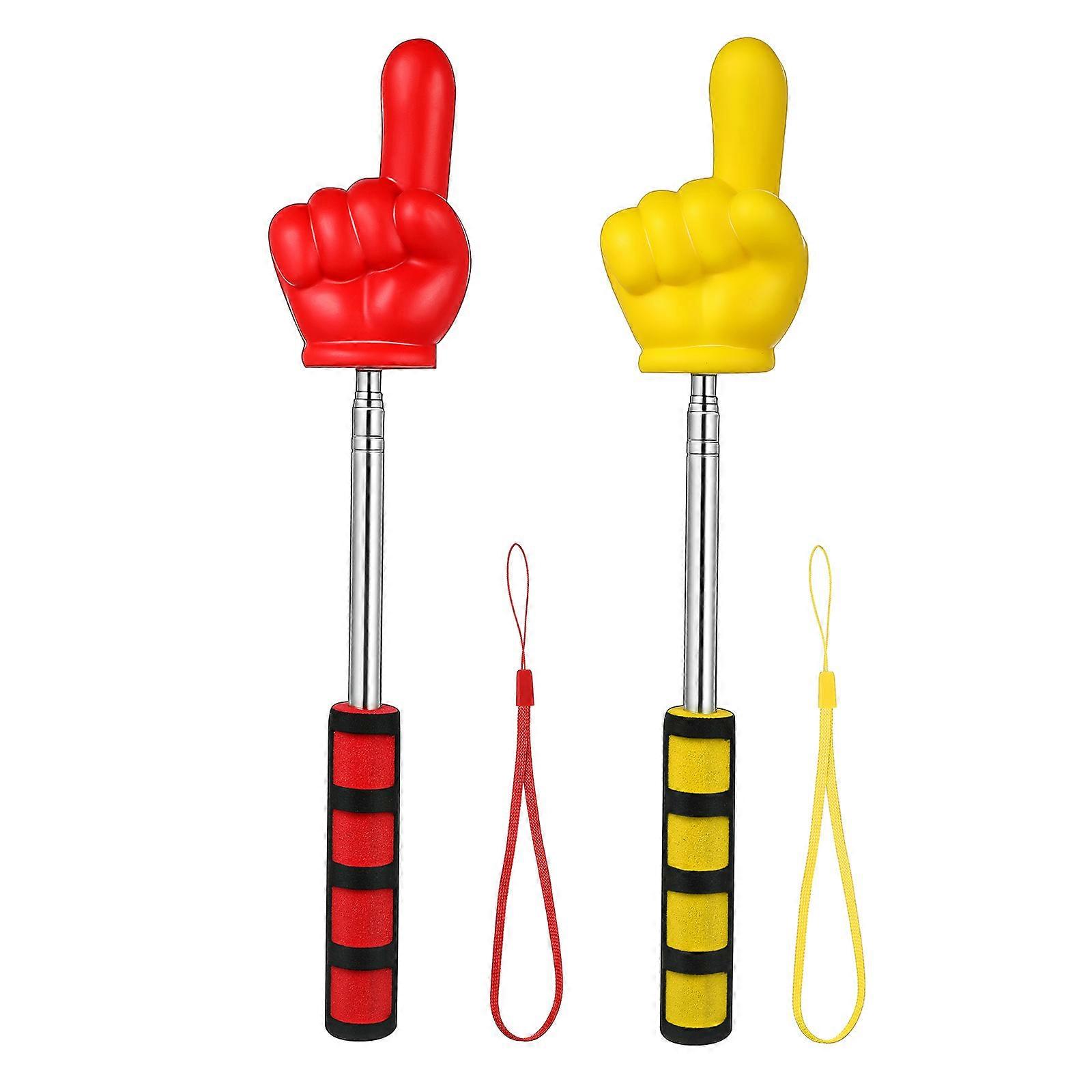 Extendable Hand Pointer with Ergonomic Design, Soft Handles, Compact and Portable Presentation Tool for Classroom Teaching