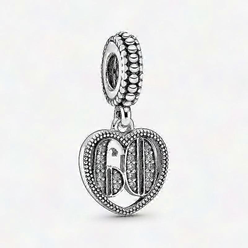 925 ασημένια γούρια για βραχιόλια Pandora - Γενέθλια, αποφοίτηση, δώρα επετείου για γυναίκες - DIY χάντρες κοσμημάτων