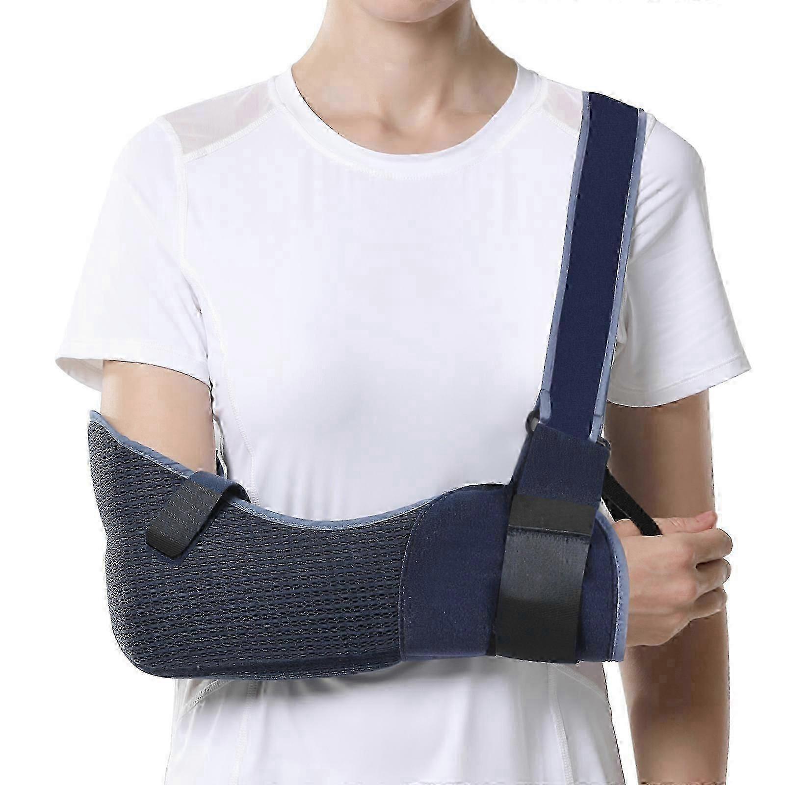 For Elbow Fracture And Dislocation Medical Shoulder Support Immobilizer Universal For Both Hands For Sleeping Hr