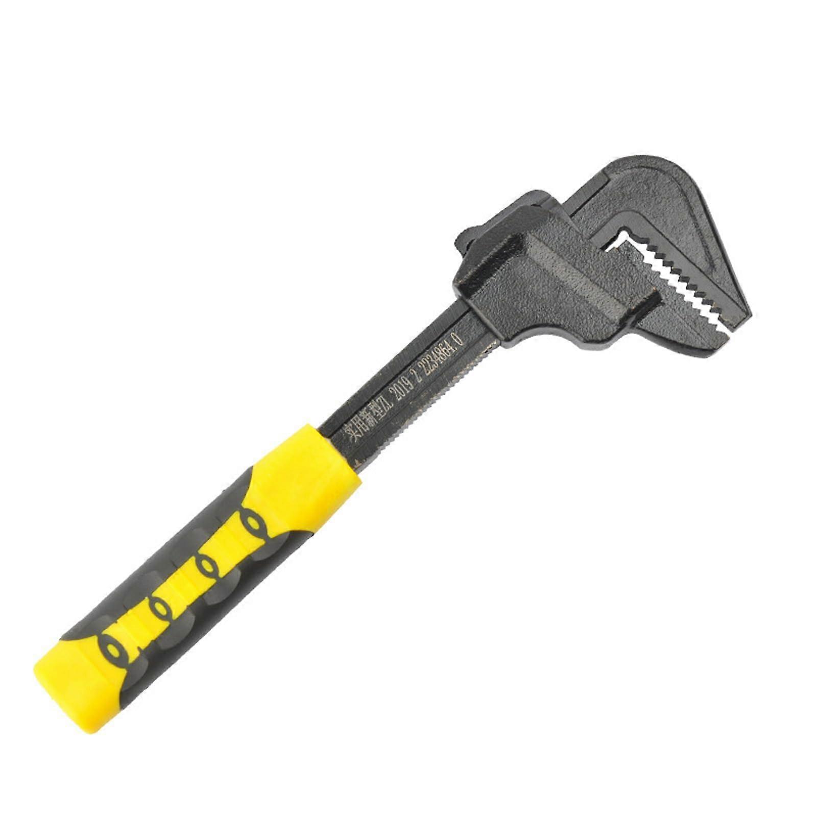 Adjustable wrench, right tool, pipe tool, 65 mm wide opening, pipe wrench, pipe wrench