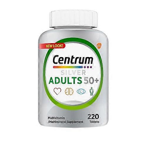 Centrum Silver 成人 50 加,220 片(1 件装)