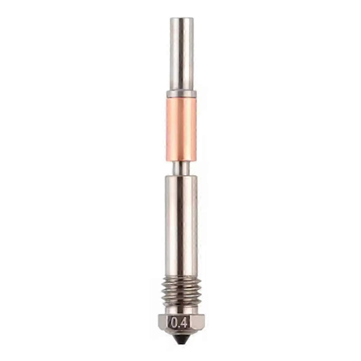 One-Piece Hardened Steel Nozzle High-Flow Hardened Steel Nozzle for TZ 4.0 Hotend Bambu Lab X1/P1P/P Edition 0718