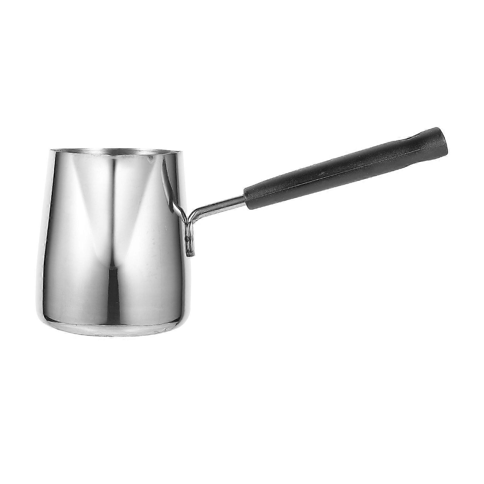 Stainless Steel Milk Cup for Kitchen Use Silver Color Smooth and Anti Rust Surface 7.5 oz