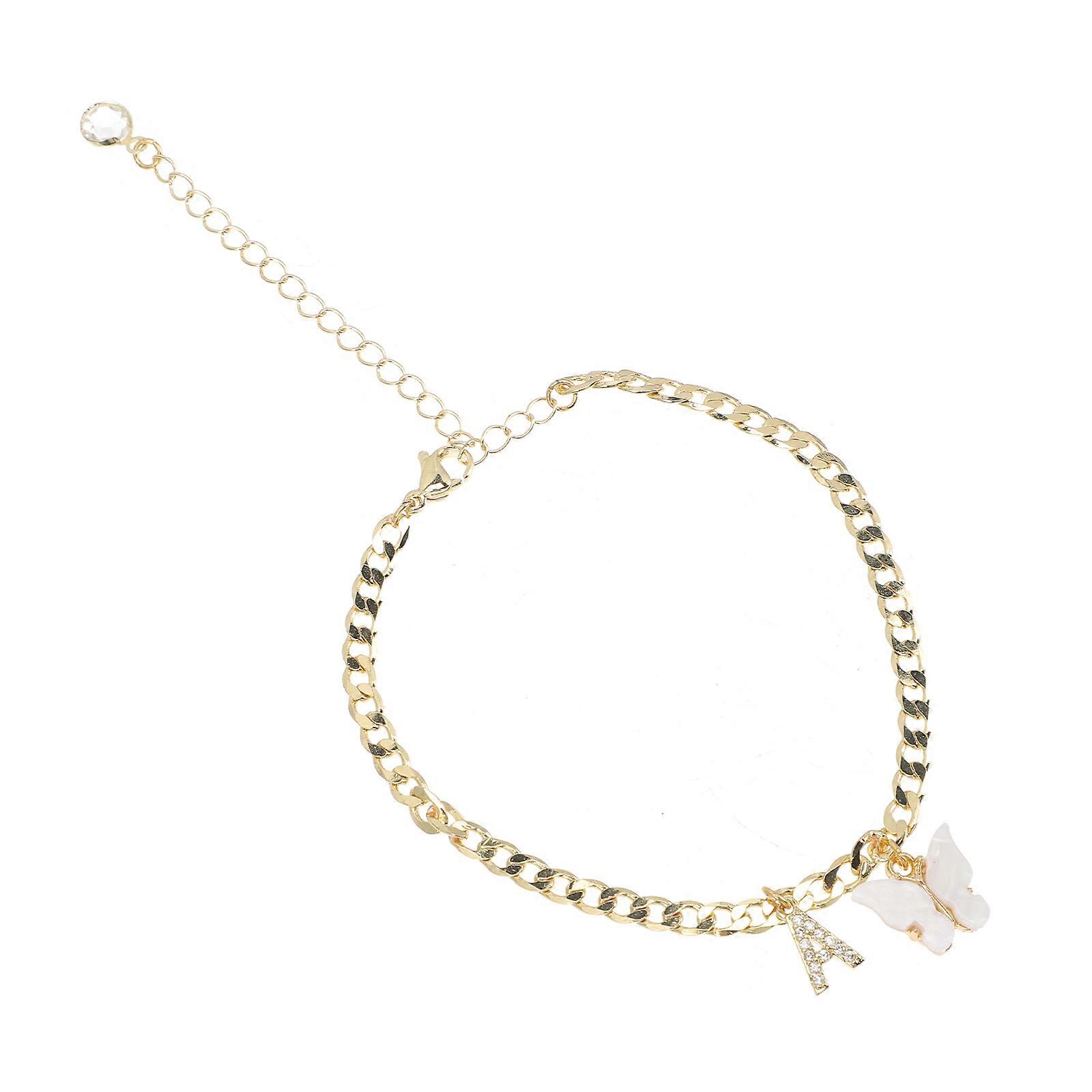 Rhinestone Ankle Bracelets Beach Anklet Foot Chain Decorative 1 Set