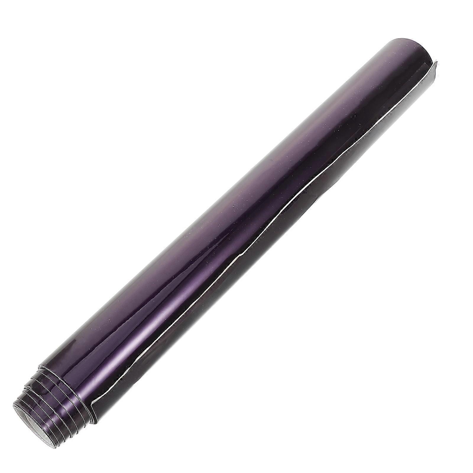 Glossy Purple Vinyl Roll Self Adhesive Automotive Wrap for Full Car Coverage, Vibrant Metallic Finish, Easy Application, Car Protection Film