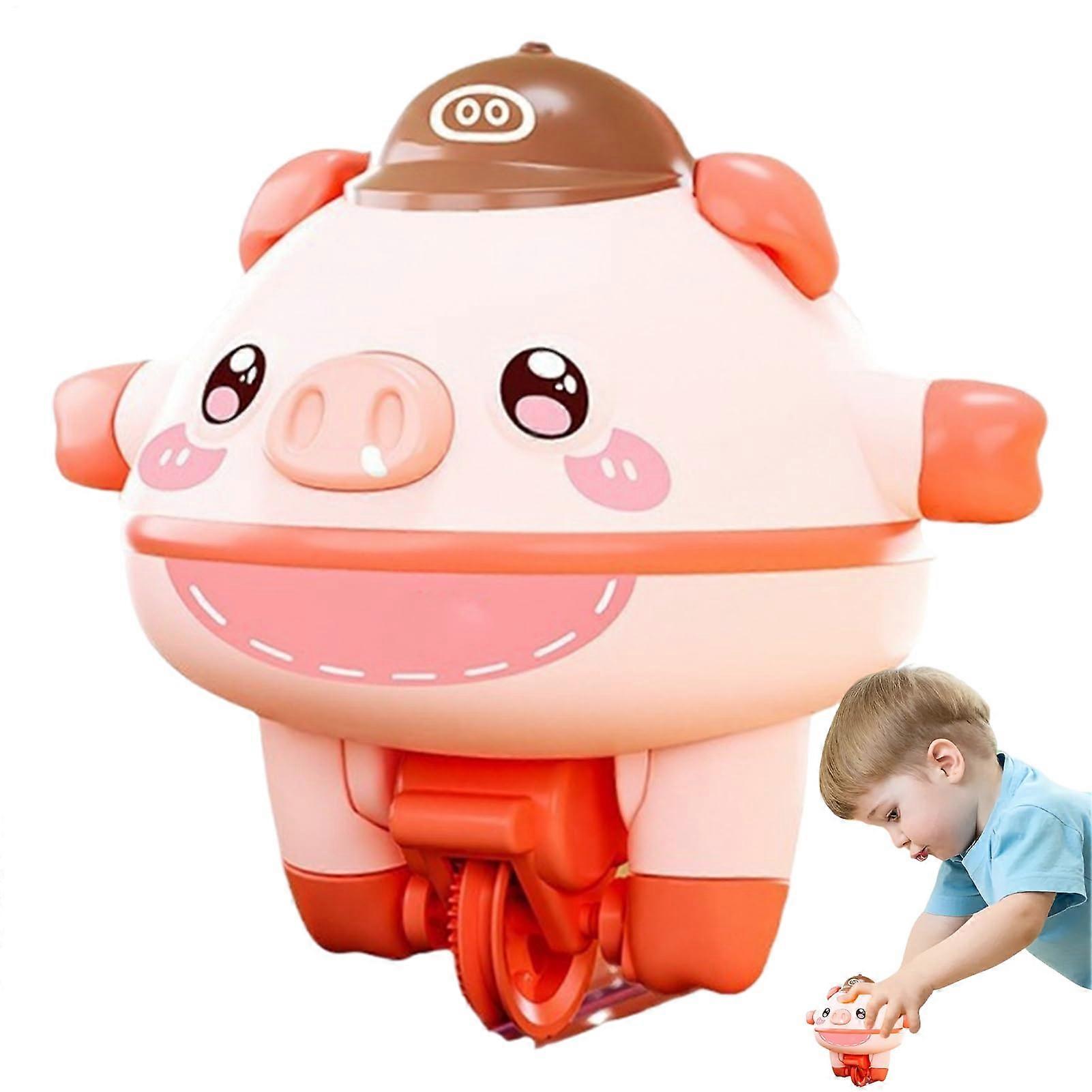 Monocycle on a Tightrope Gyroscopic Toy with Balance Pork