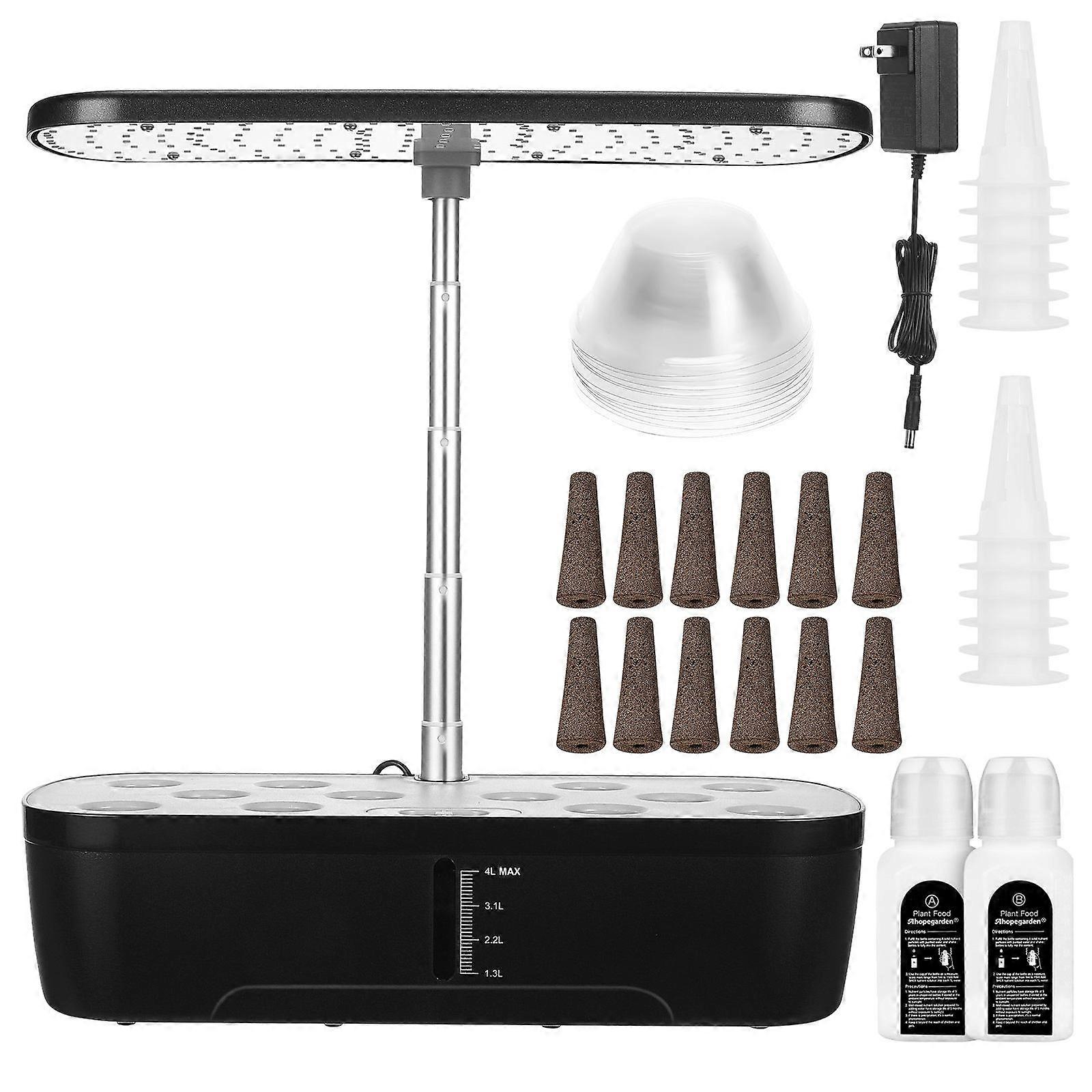 Hydroponic Planting Kit Hydroponics Growing System Indoor Gardening System Automatic Watering Fertilization Temperature Regulation 1Set