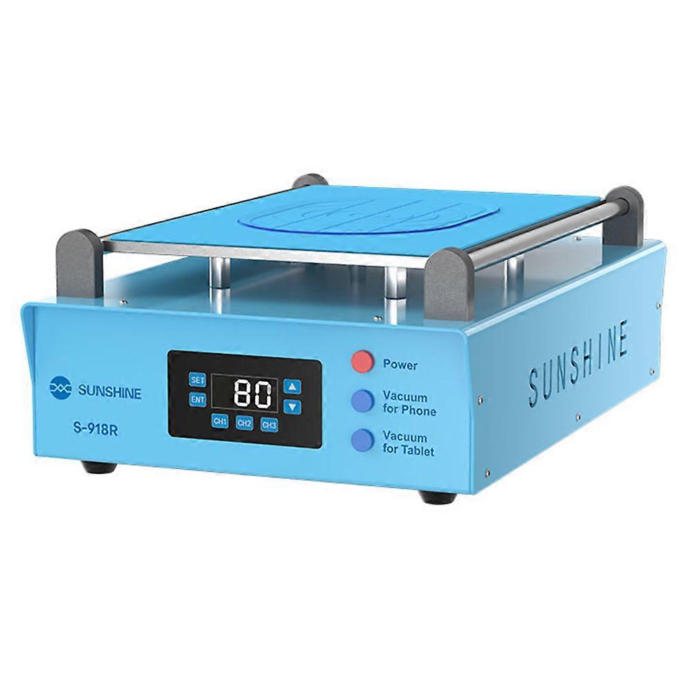 SUNSHINE S-918R LCD Vacuum Screen Separator Phone LCD Glass Removing Changing Repair Machine - UK Plug