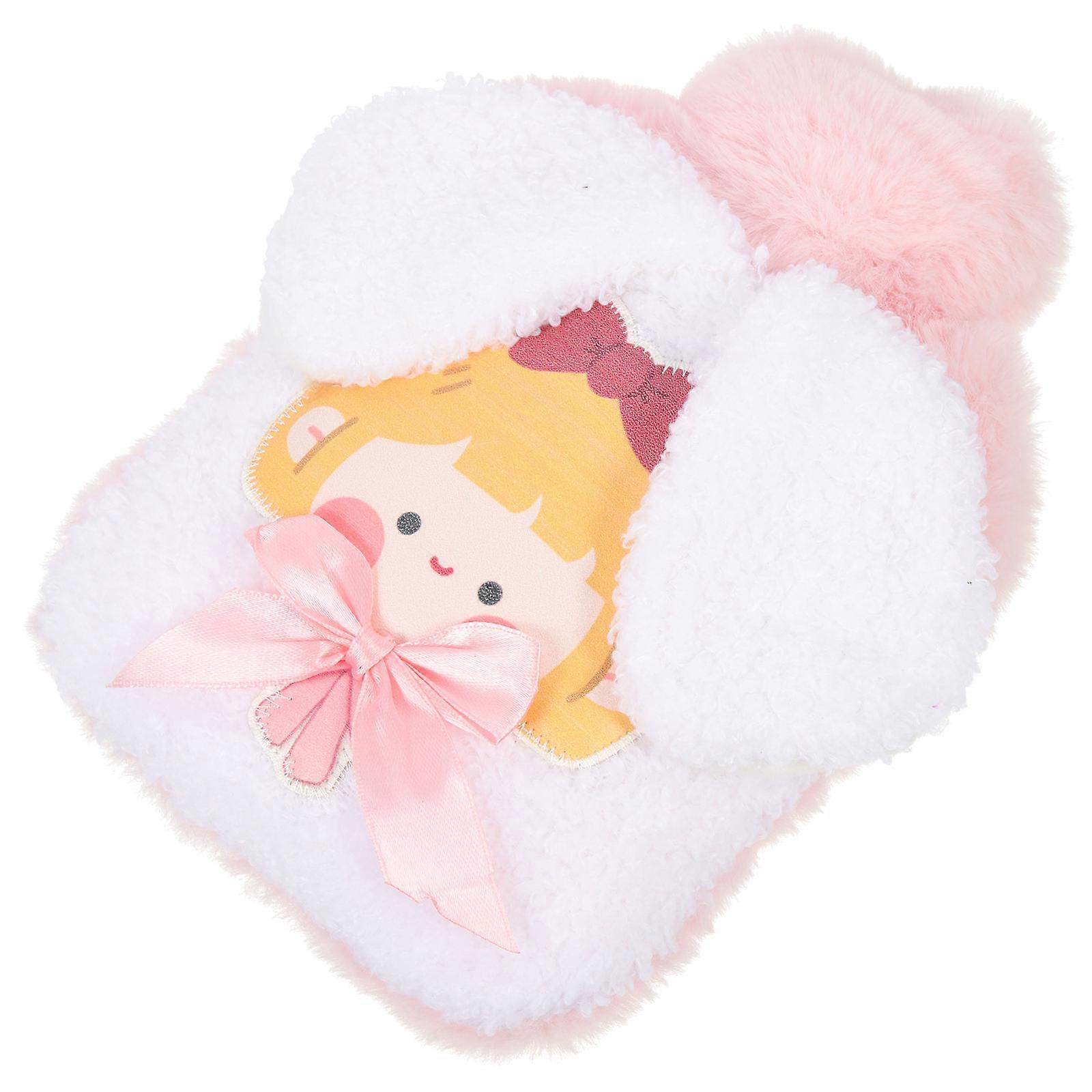 Detachable Cover Hot Water Bag Convenient Hand Warmer For Cold Winter Indoor Use 22x15.5cm 1Pack