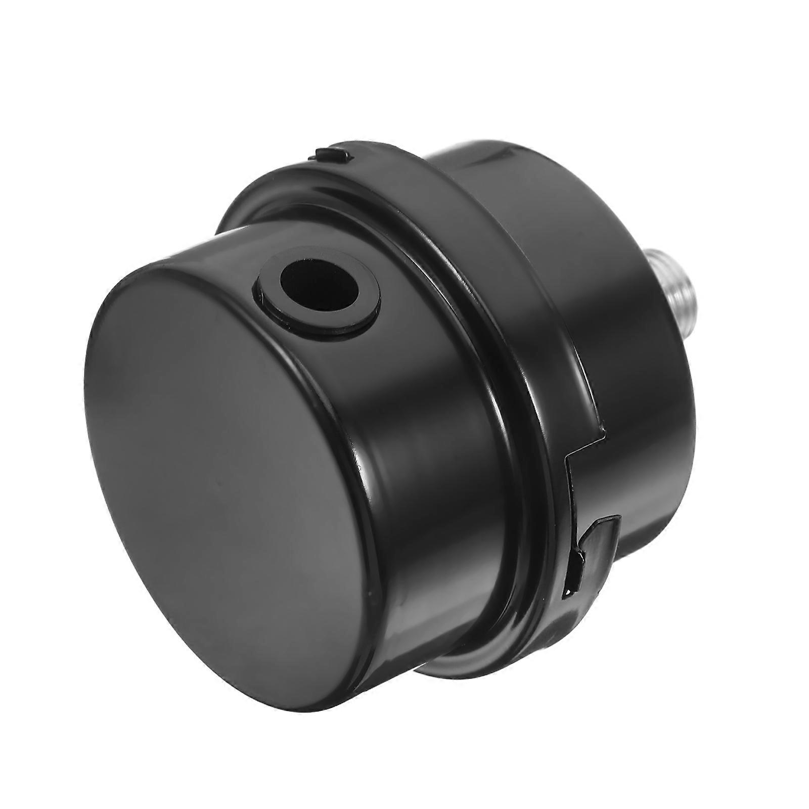 Thread Air Compressor Parts Iron Air Intake Silencer 1/4 Inch Thread Dust Blocking For Industrial Use 1Pcs