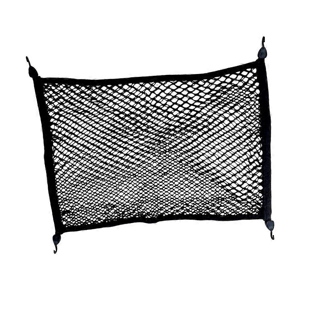 Car Organizers and Storage Double Layers Cargo Net Polypropylene SUV Rear Cargo Space 100x80cm 1Pcs