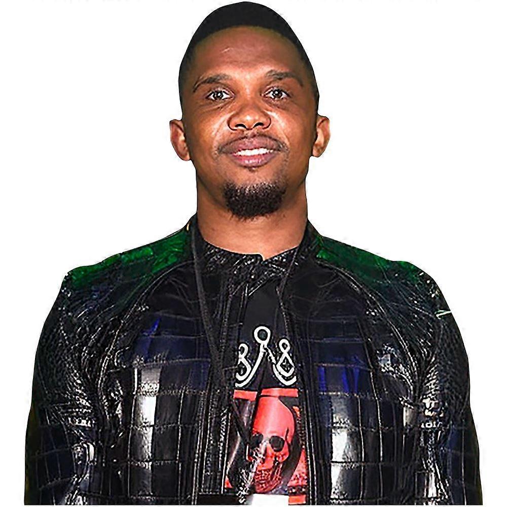 Samuel Eto'o (Lederjacke) Halbkörper Buddy Ausschnitt