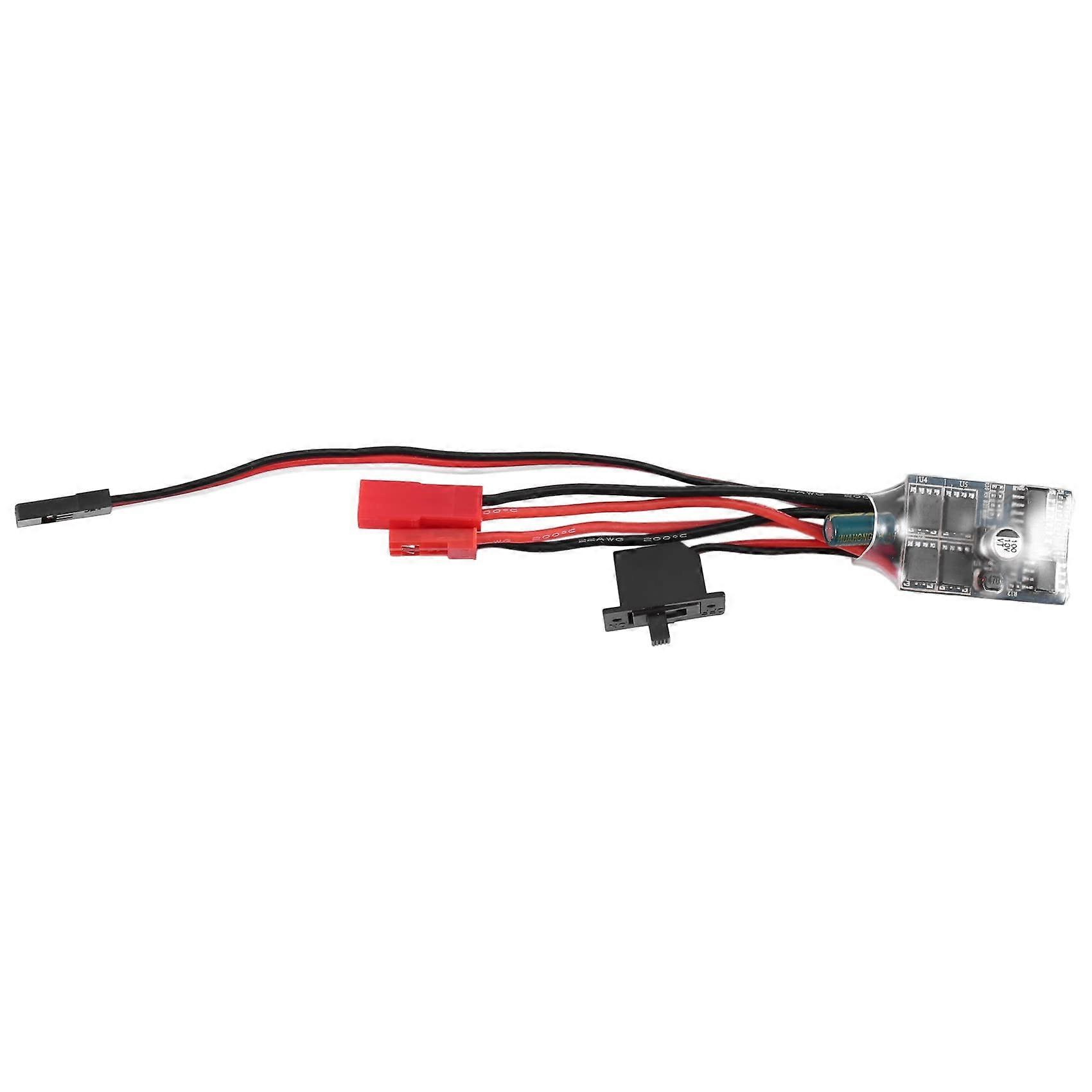 30A Brushed ESC Electric Speed Controller Brake TwoWay Motor Speed Controller for 1/16 1/18 1/24 RC Car