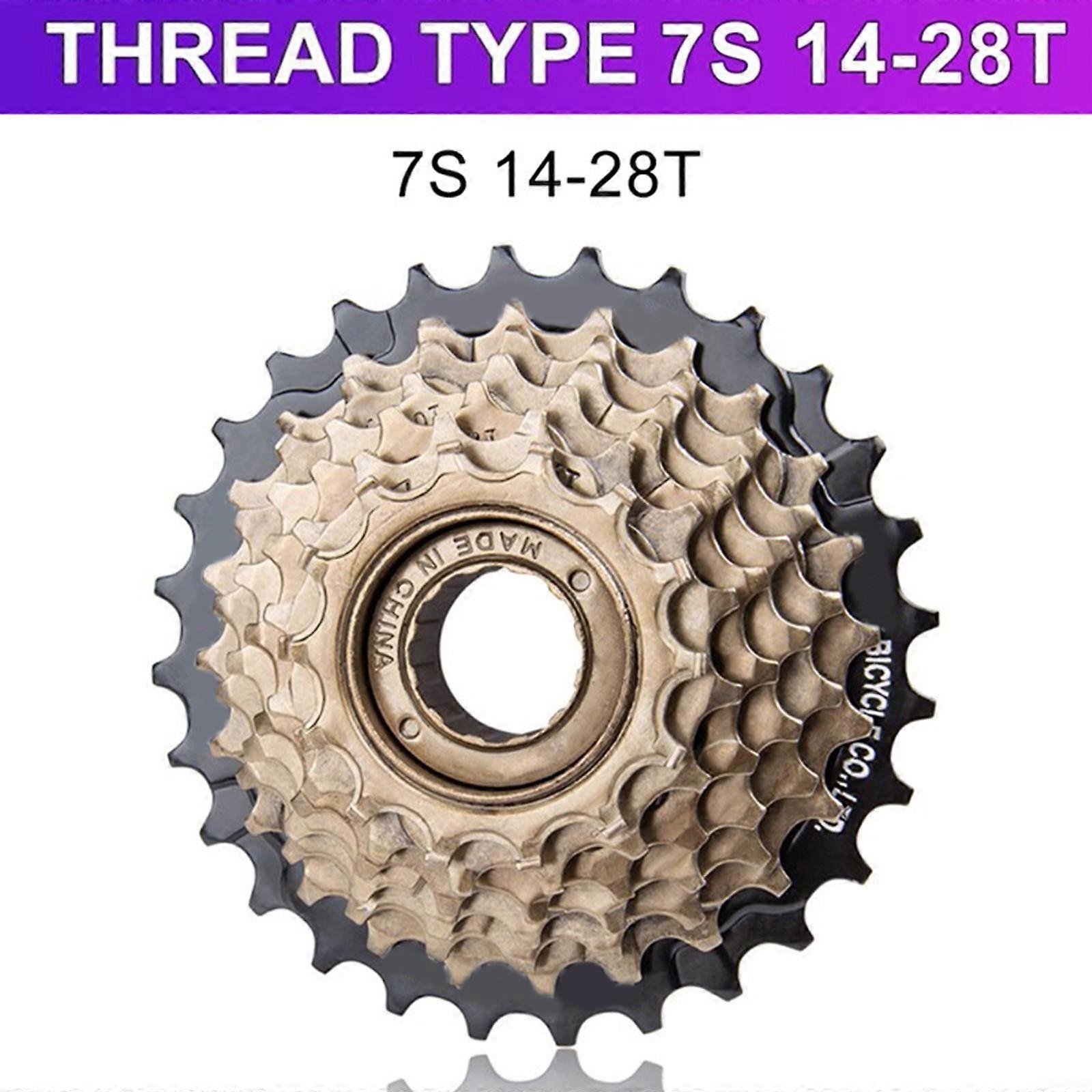 Type Sprocket Bicycle 7-speed For Mountain Bikes Positioning Flywheel