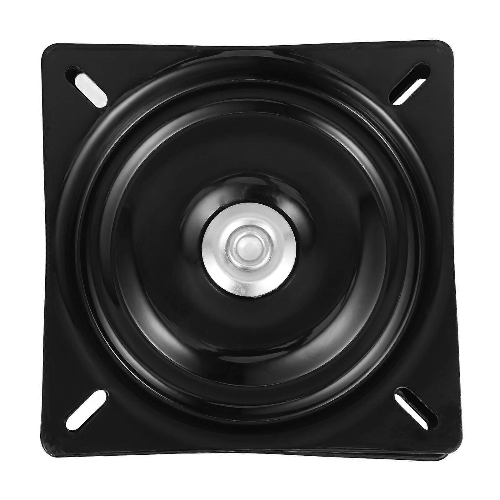 Heavy Duty Recliner Swivel Plate Rotating Seat Replacement Mechanism for Bar Stools, Boat Seats, and Furniture Bases – Black Finish for Home,