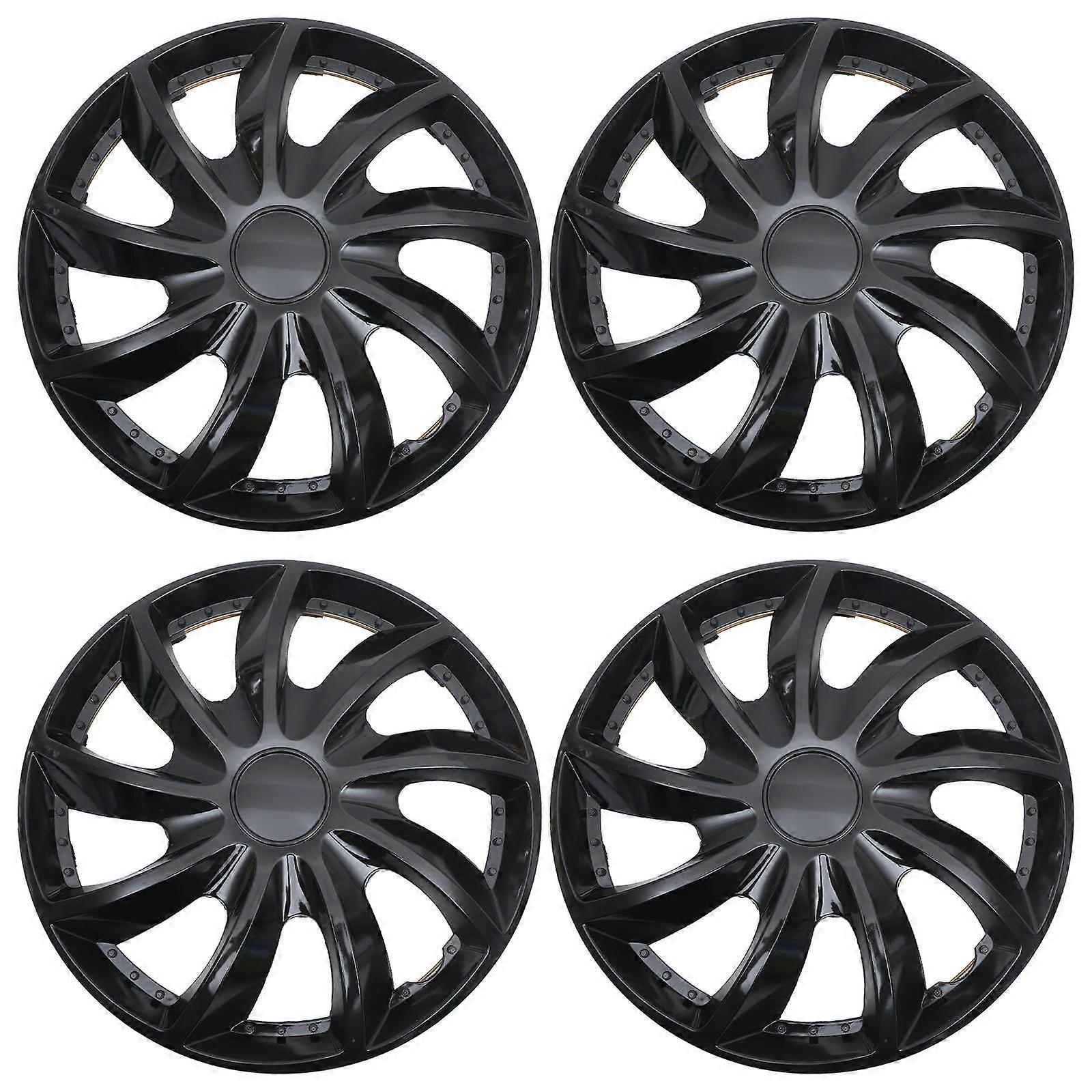 Car Accessories Wheel Cover 14 Inch Hubcap For Auto Refit Improve Vehicle Appearance Random Color 4Pcs