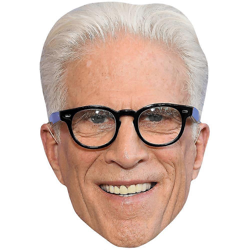 Ted Danson (wit haar) Celebrity Mask, Flat Card Face