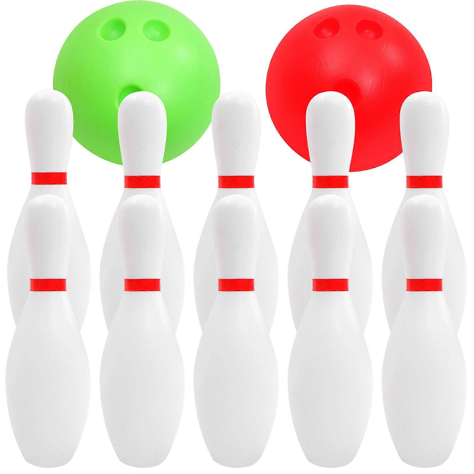 Children Bowling Game Set Bowling Toy For Family Gatherings Aimed At Developing Strategy And Logic Skills 9.43x3.14x3.14 Inch 1 Set