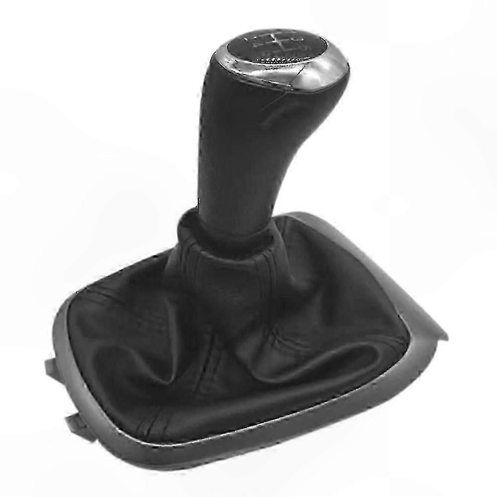 Gear Shift Lever Head Ball with Leather Boot for 2011-2014 Aveo 1.4T Manual Transmission