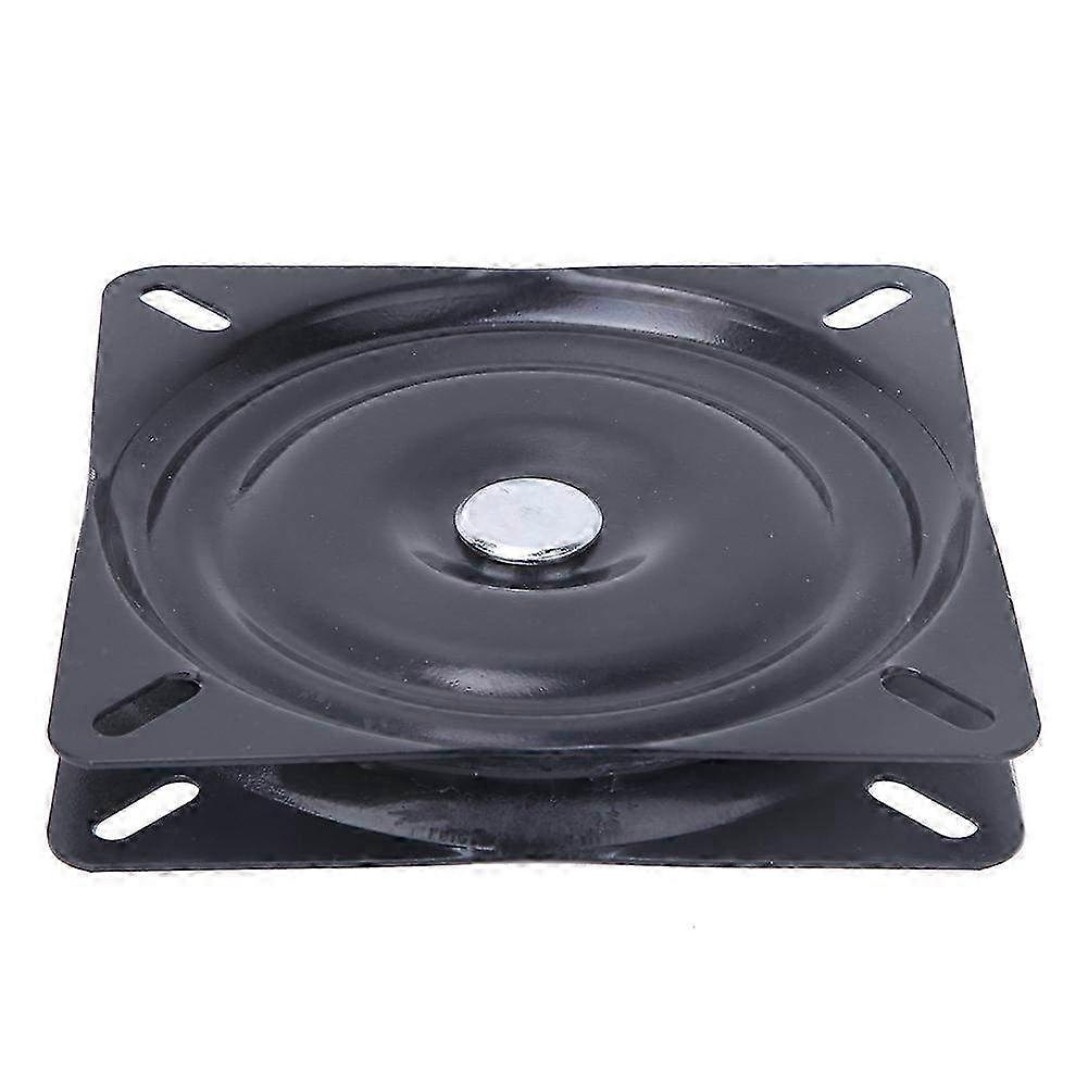 Black Metal Rotating Turntable Display Base for Office Supplies & Craft Projects - Iron Accessory 150 x 150 x 2mm