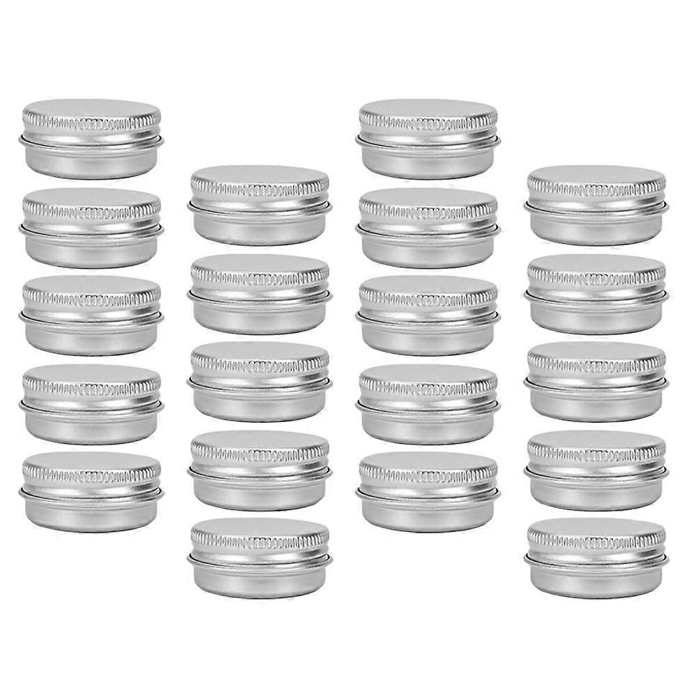 a polished product description for your **30pcs Aluminum Cream Storage Boxes Tins**:
### 30pcs Aluminum Cream Storage Boxes with Screw Thread