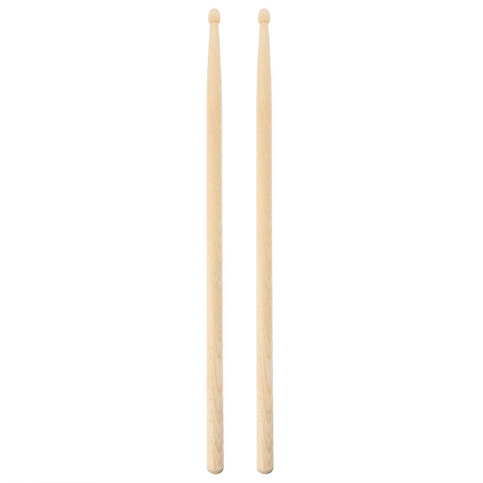 Jazz Drumsticks 1 Pair Designed For Daily Practice 1.3X39.5CM Beautiful Beige Color Practical Functionality
