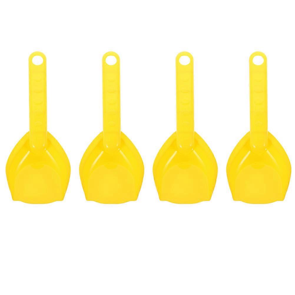 4Pcs Kids Beach Spade Toys Designed For Summer Activities Ideal For Outdoor Play Featuring Comfortable Scooping Function