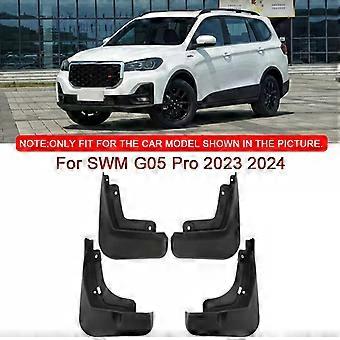 4pcs For SWM G05 Pro 2023 2024 Car Styling ABS Car Mud Flaps Splash Guard Mudguards MudFlaps Front Rear Fender Auto Accessories-xj