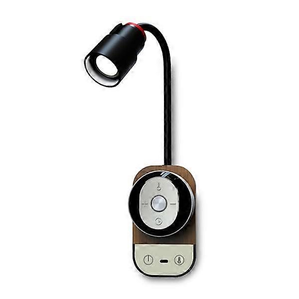 Battery Powered LED Wall Lamp, Dimmable Touch Bedside Reading Lamp