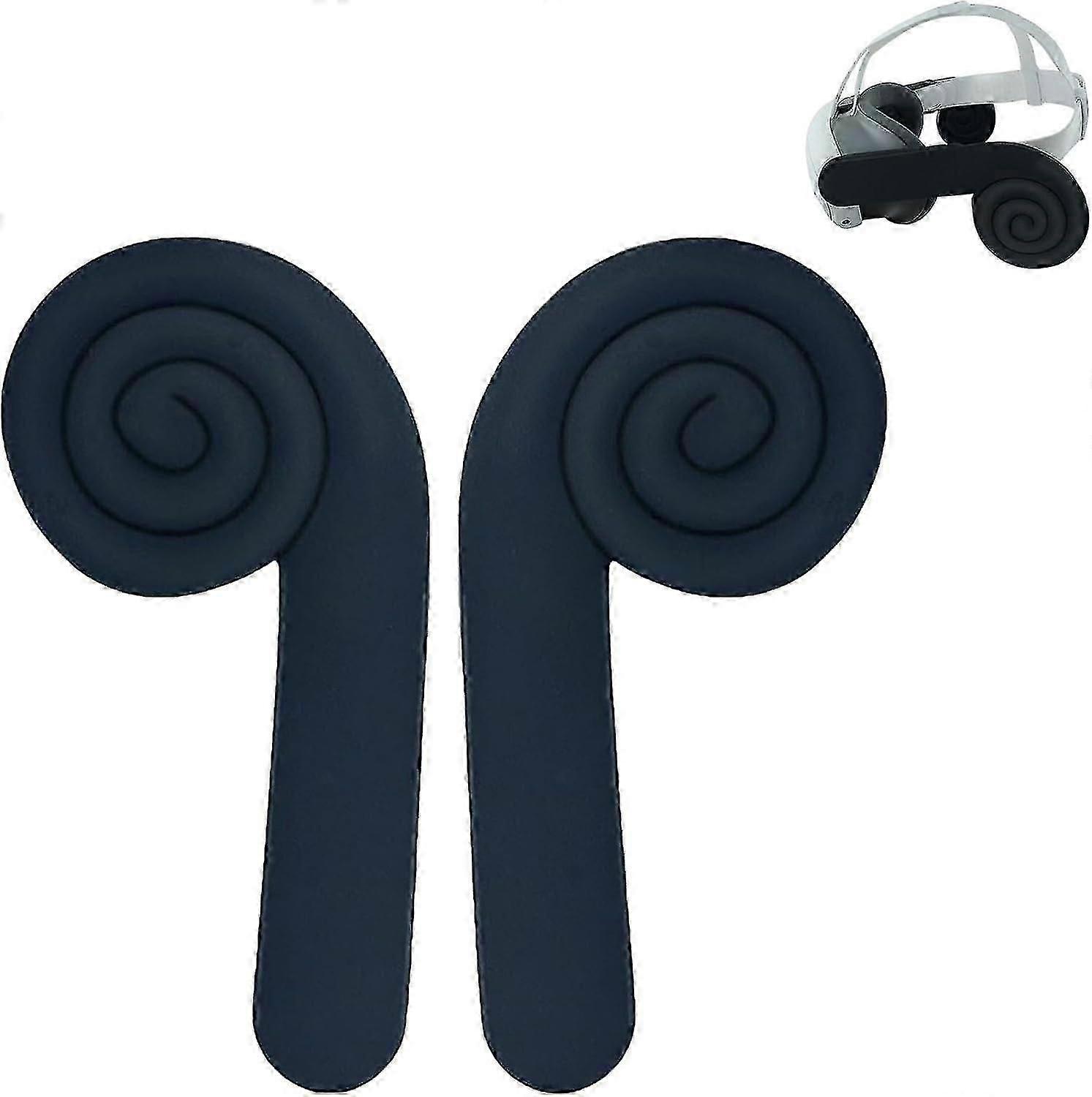 Silicone Ear Muffs For Meta Quest 3, Vr Headset To Enhanced Headset Sound, For Meta Quest 3 Headphone Extension Cover