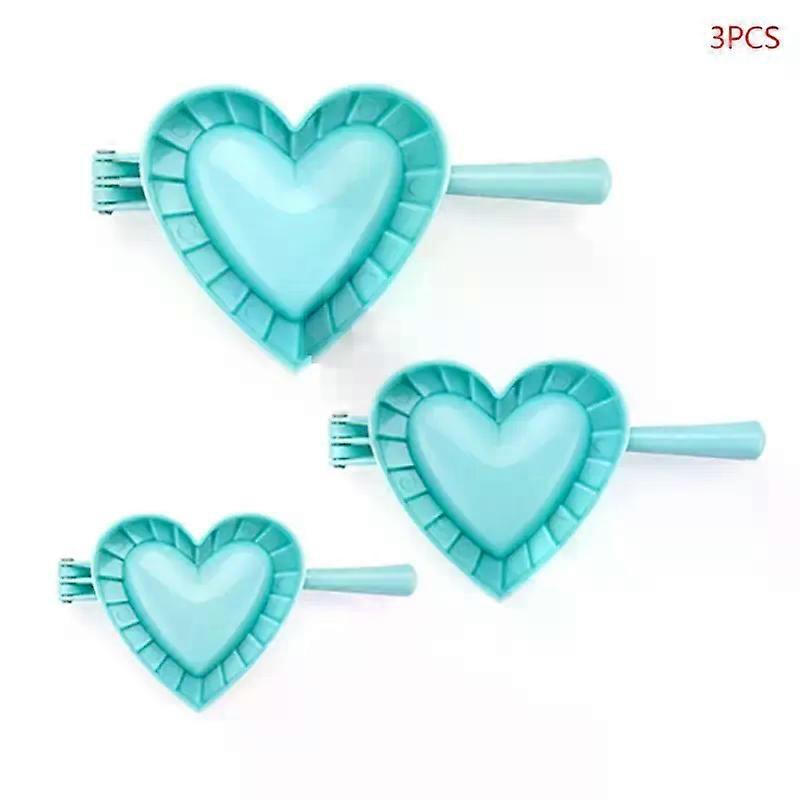 3Pcs/Set Kitchen DIY Dumplings Maker Jiaozi Dumplings Mold Cake Mold Tool