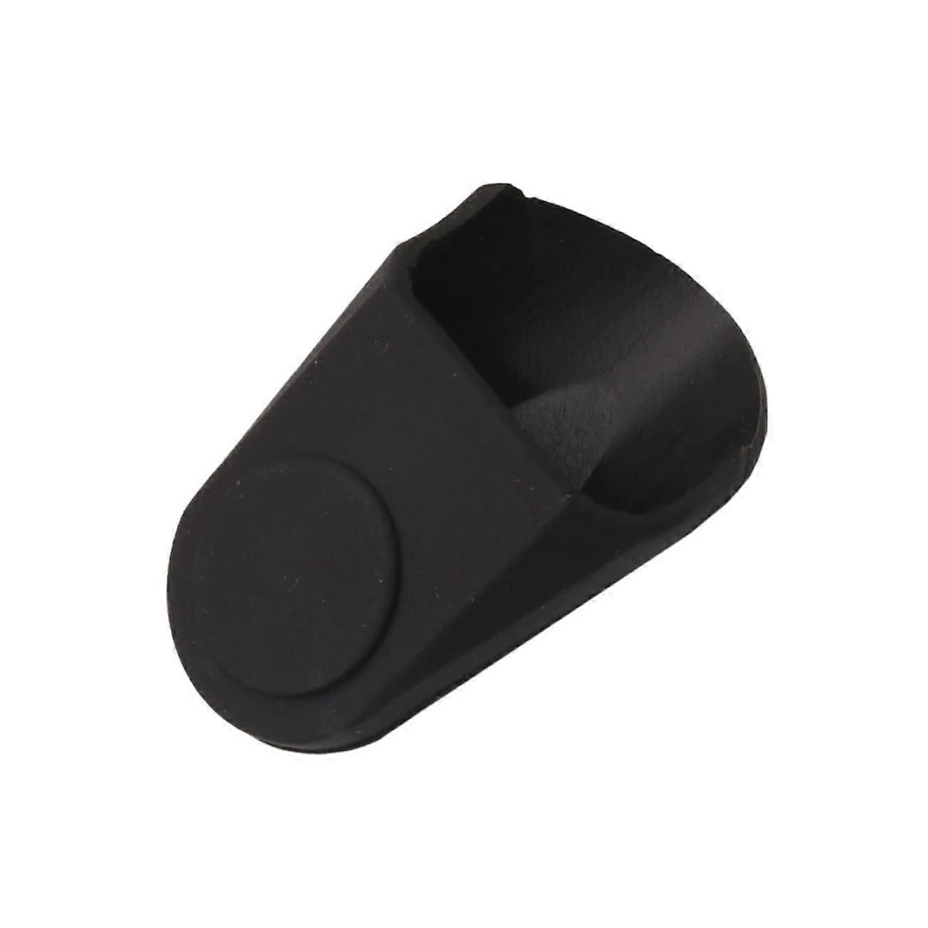 Saxophone Mouthpiece Cap for Tenor and Alto Saxophones - Durable Black Cover for Beginners and Professionals