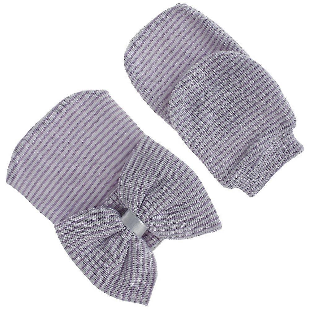 Knitted Baby Mittens With Bowknot Design For Girls Everyday Use 3Set