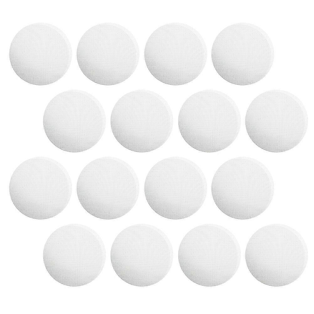 Microwave Accessories 12Pcs Silicone Steamer Mesh Mat for Steaming Food Kitchen Supplies Round Shape