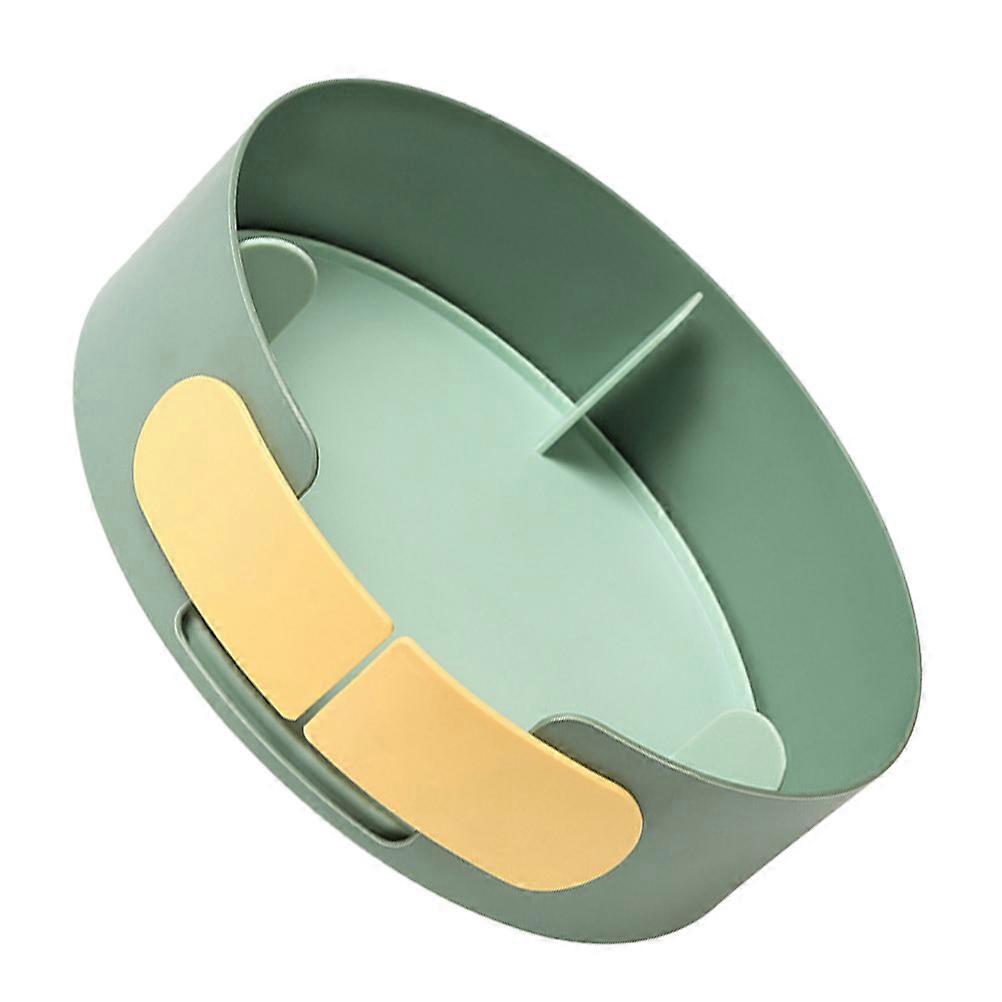 Seasoning Rotating Storage Rack 1Pc Kitchen Organizer For Buffet Parties 20X8CM Green Practical Design