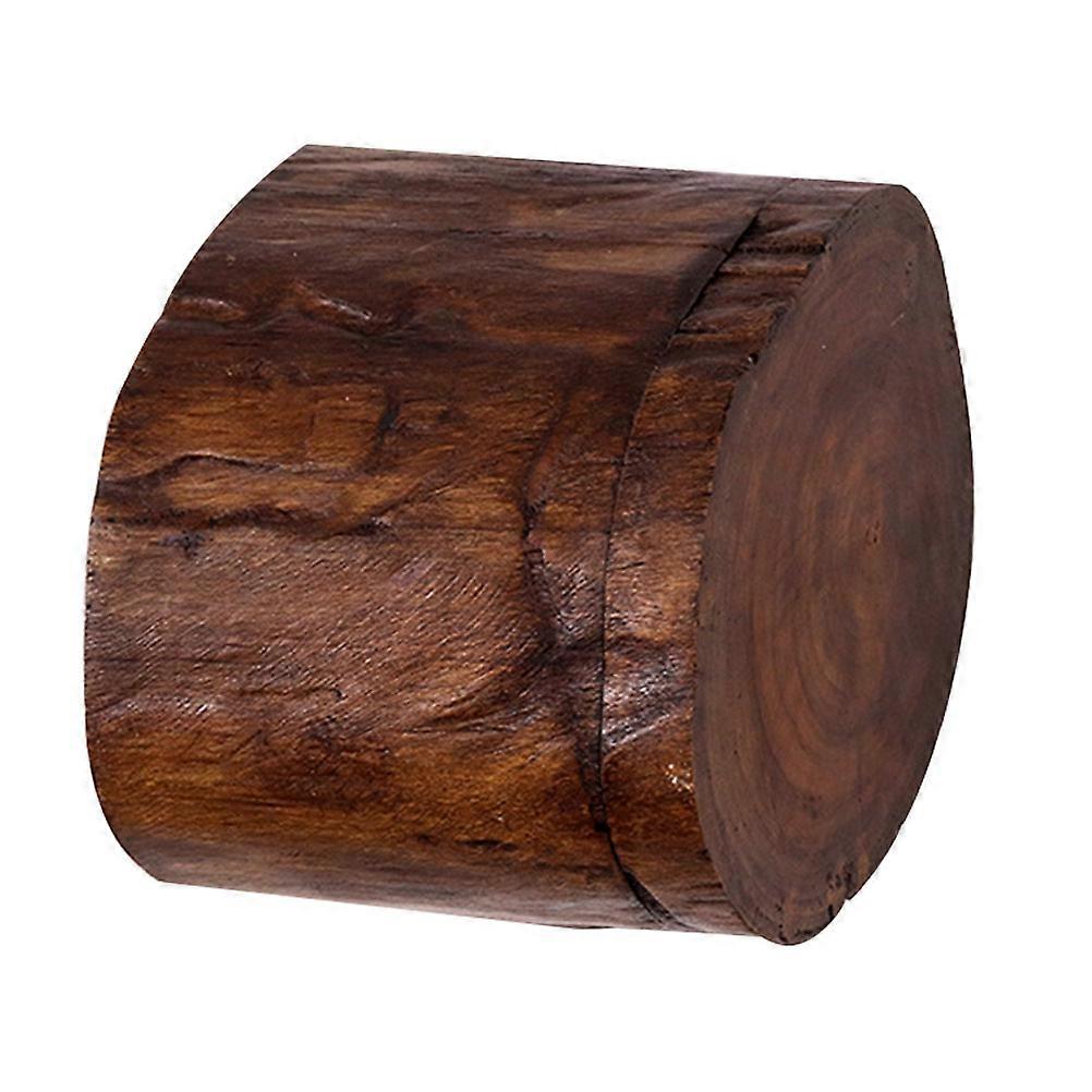 Tree Shaped Tissue Holder Made Of Wood For Bathroom Organization Light Brown Color 1Pc