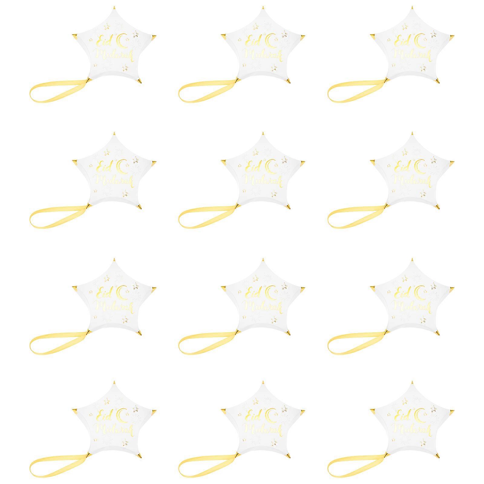 Eid Mubarak Candy -Pointed Star Shaped for Package 20Pcs